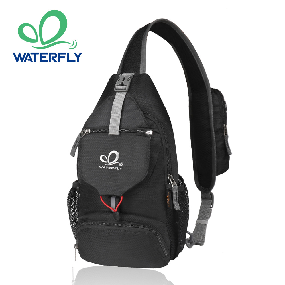 Sling Backpack Shoulder - WATERFLY Chest Bag Shoulder Small Crossbody