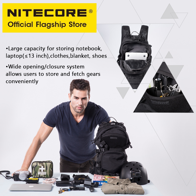 NITECORE BP20 20L Travel Backp - Rucksack Military Style review and price