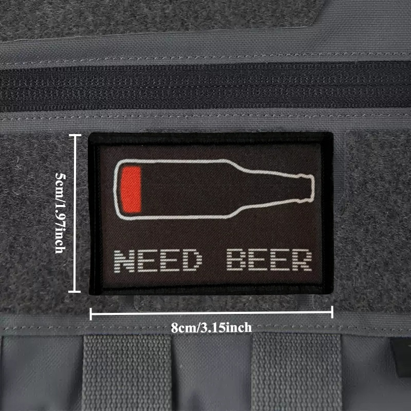 NEED BEER Printed Patch on Clo - Urban Backpack Tactical review and price