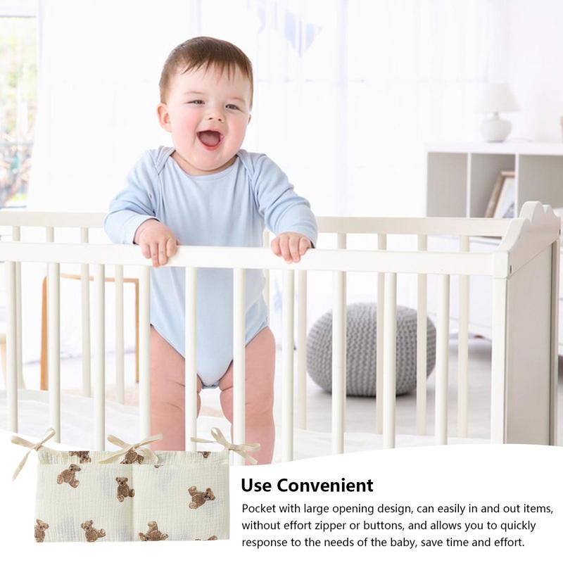 Baby Crib Organizer Cot Caddy  - Backpack Diaper Bag review and price