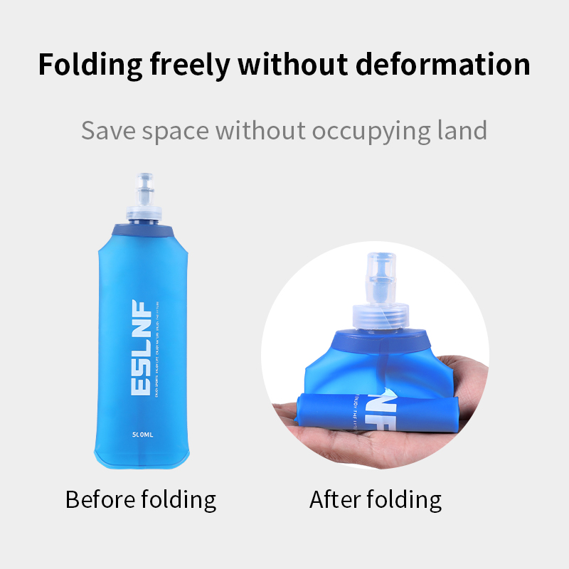 500ml Collapsible Water Bottle - Hydration Pack Outdoor review and price