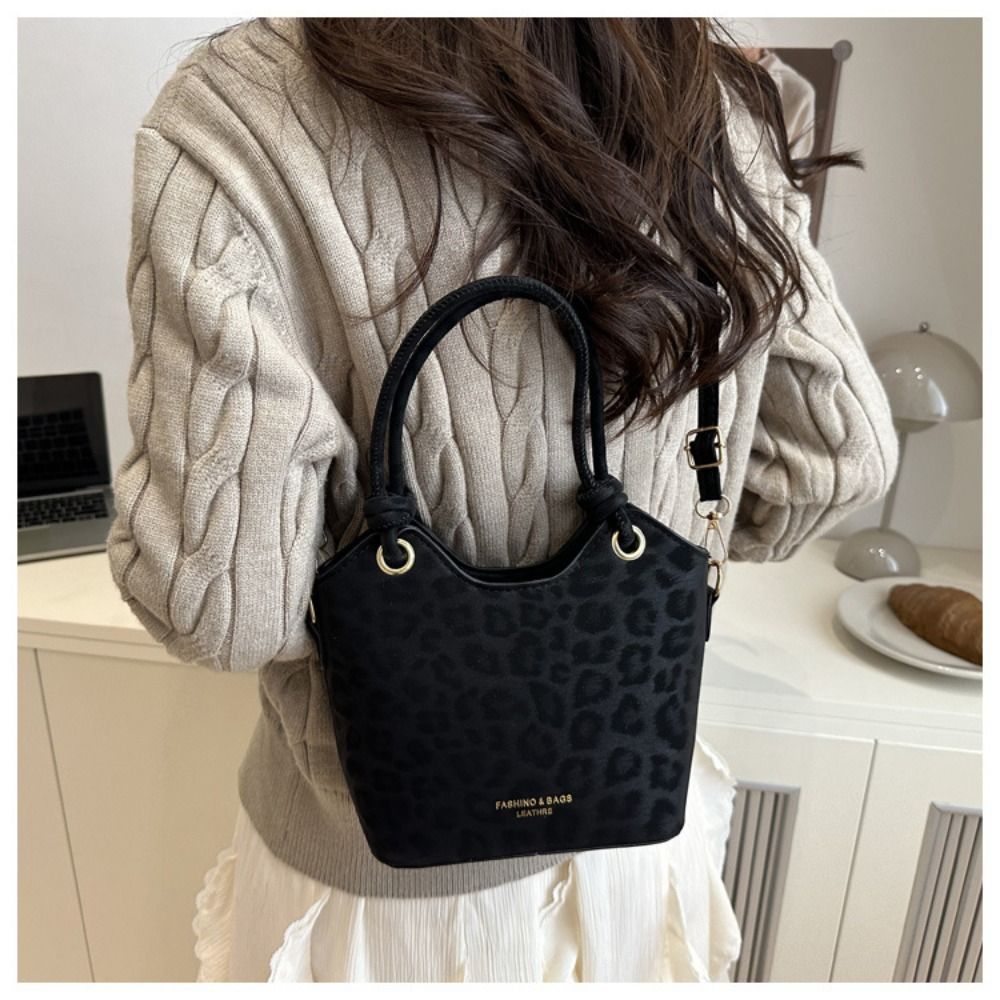 Portable Leopard Print Shoulde - Leather Backpack Vintage review and price