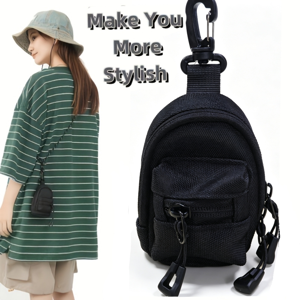 Men Carabiner Backpack Keychai - Mini Backpack Purse review and price