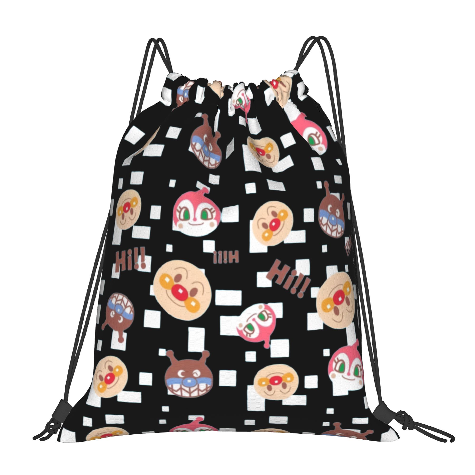 Custom Anpanmans Drawstring Ba - Drawstring Gym Bag review and price