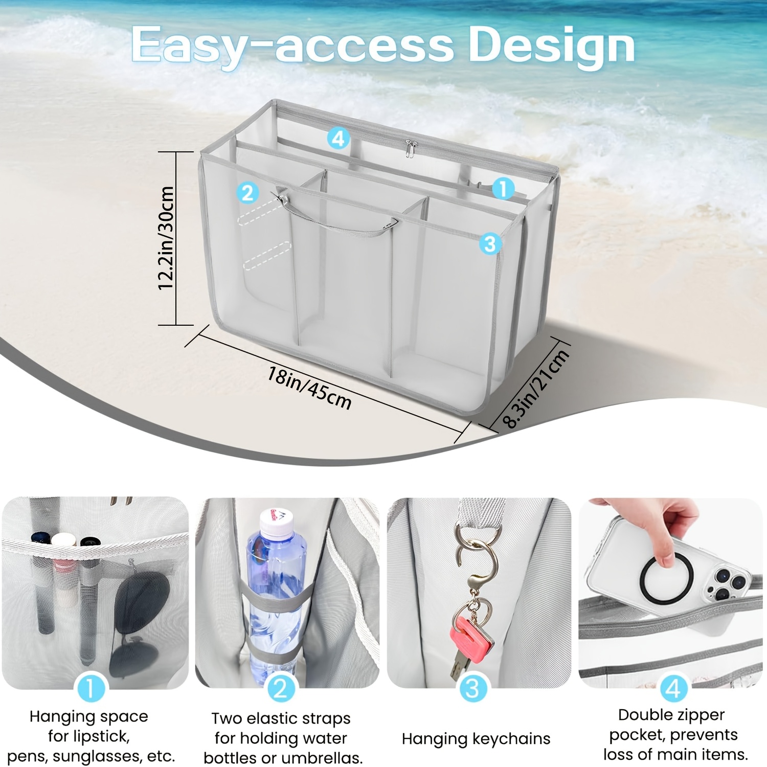 Lightweight Mesh Bag Organizer - Backpack Insert Organizer review and price