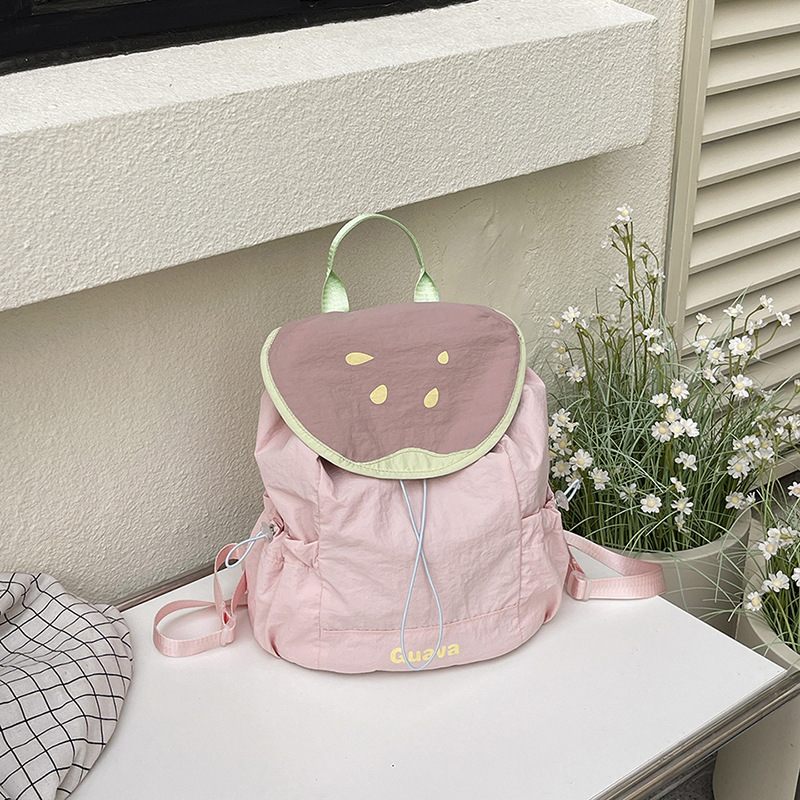 New Womens Summer Cute Cartoon - Canvas Backpack Casual review and price