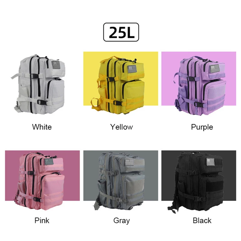25L/45L 3P Tactical Backpack f - Rucksack Military Style review and price