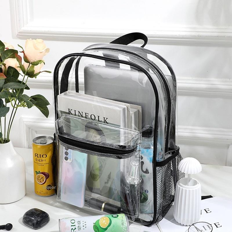 Hot Sale Transparent PVC Outdo - Canvas Backpack Casual review and price