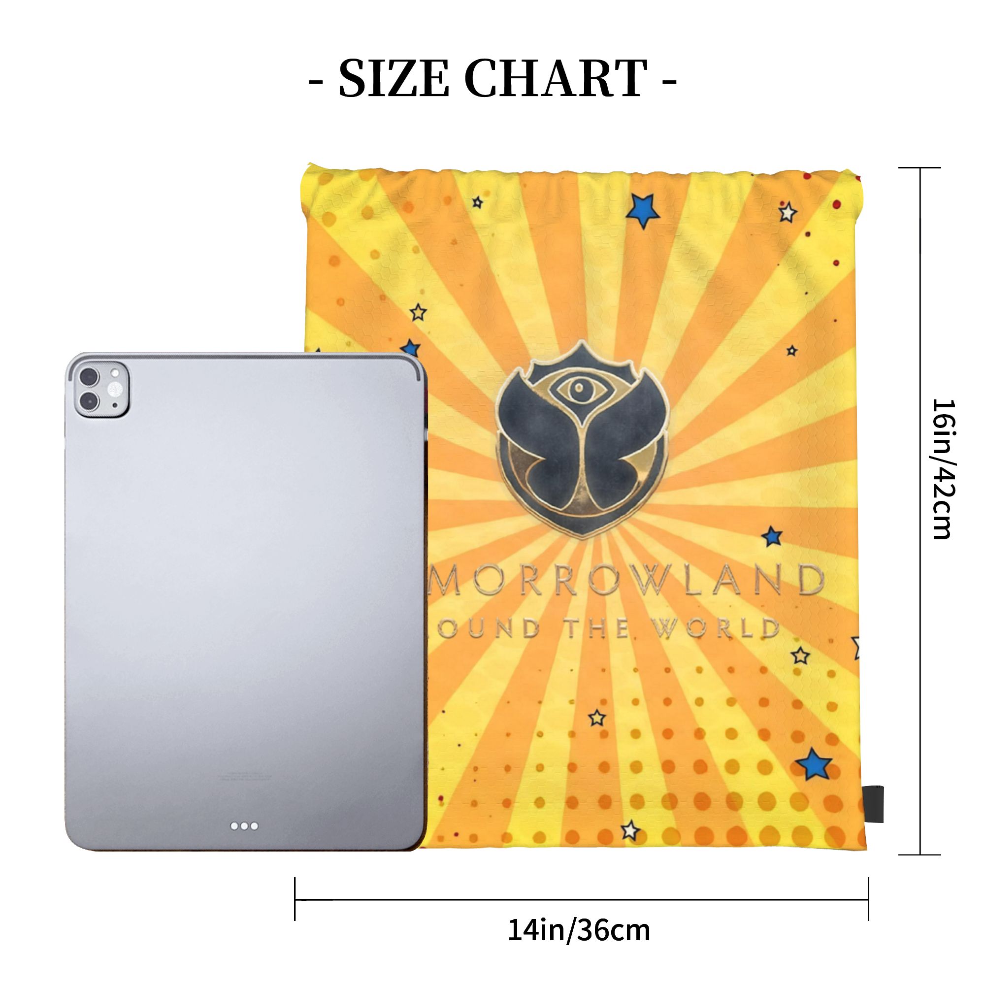 Tomorrowlands Festival Music D - Drawstring Gym Bag review and price