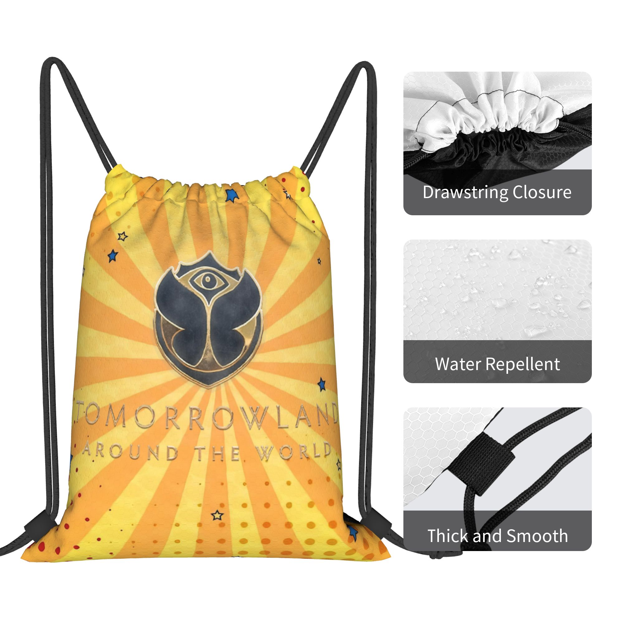 Tomorrowlands Festival Music D - Drawstring Gym Bag review and price