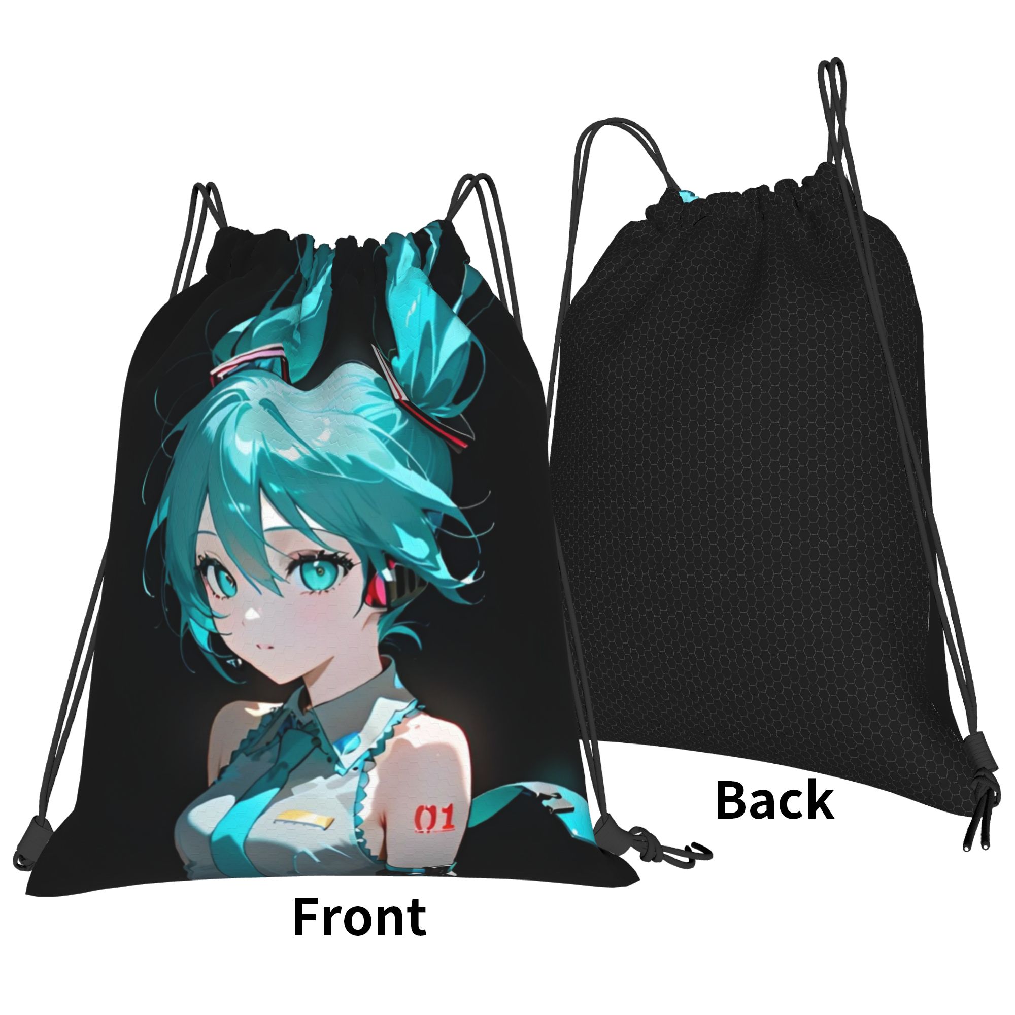 H-Hatsunes Mikus Bag Drawstrin - Drawstring Gym Bag review and price